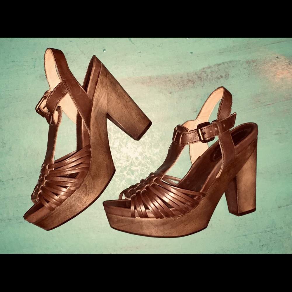 NWOB Corso Como Wooden Heels